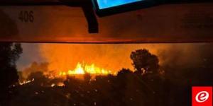 وسائل إعلام إسرائيلية: حريق في غابة بيريا عقب القصف الصاروخي الأخير من لبنان - AARC مصر