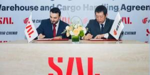 "سال" توقع عقد تقديم خدمات شاملة لمناولة الشحنات الجوية لشركة طيران الصين - AARC مصر