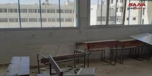التربية: تضرر مدرستين جراء العدوان الإسرائيلي على منطقة حجيرة بريف دمشق - AARC مصر