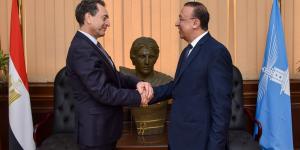 استقبال سفير فرنسا، آخر أنشطة محافظ الإسكندرية السابق - AARC مصر