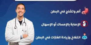 زيادة غازات البطن، أهم أعراض آلام القولون وهذه أسبابها - AARC مصر