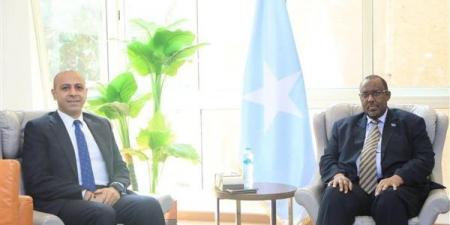 سفير الصومال لدى مصر يستقبل مبعوث الرئيس للتهنئة بعيد الاستقلال - AARC مصر