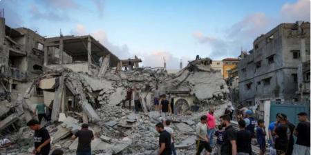مراسل «القاهرة الإخبارية»: طائرات الاحتلال تقصف منزلا في مخيم النصيرات وسط غزة - AARC مصر