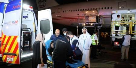 من غزة عبر العريش.. وصول الدفعة الـ18 من الجرحى والمرضى الفلسطينيين إلى أبو ظبي للعلاج - AARC مصر