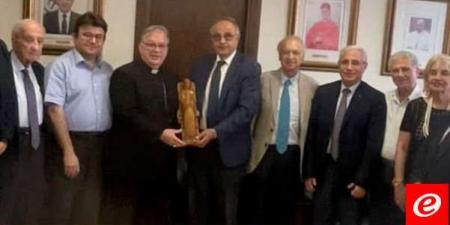 رئيس المجلس العام الماروني وراعي أبرشية مار مارون في كندا عرضا اوضاع الجالية - AARC مصر