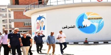 محافظ أسوان يوجه بوضع حلول جذرية لمشاكل المياه والشرب بمناطق وسط المدينة - AARC مصر