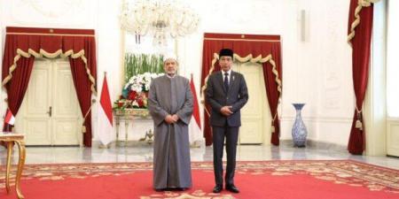 رئيس إندونيسيا يستقبل شيخ الأزهر في القصر الرئاسي بالعاصمة الإندونيسية جاكرتا - AARC مصر