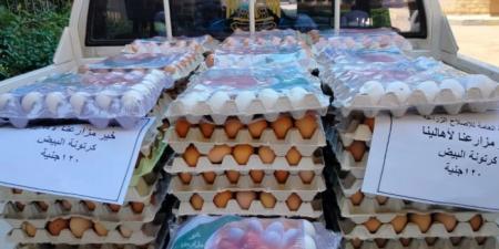 "الزراعة" تطرح كميات من بيض المائدة للمواطنين بسعر ١٢٠ جنيها - AARC مصر