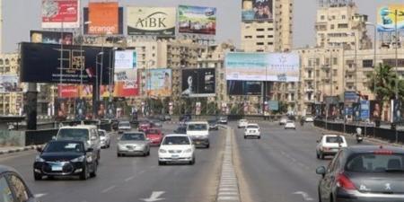 حالة الطرق اليوم، سيولة مرورية بشوارع ومحاور القاهرة والجيزة - AARC مصر