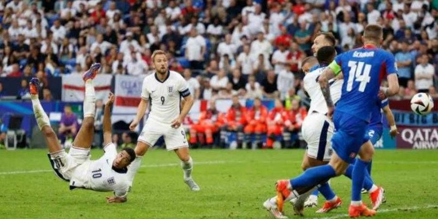 إنجلترا تنتزع التعادل من سلوفاكيا في اللحظات الأخيرة وتُحجز مكانها في ربع نهائي يورو 2024! - AARC مصر